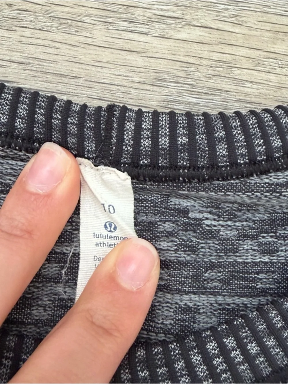 Lululemon Rest Less Pullover in Heathered Black
